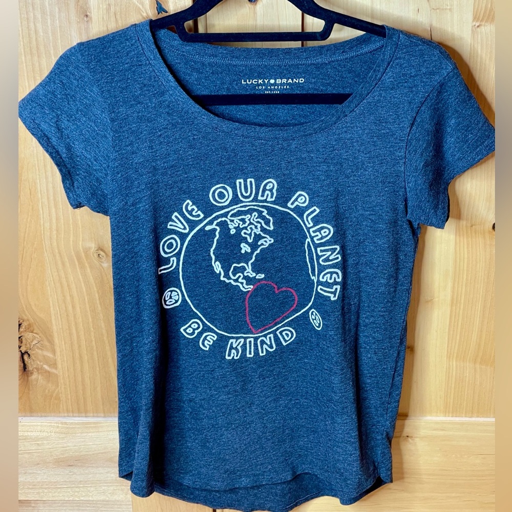 Lucky Brand planet tee